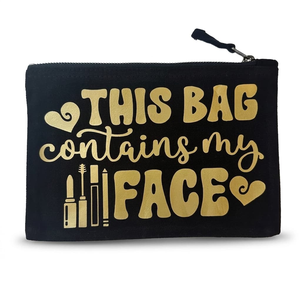 This bag contains my face
