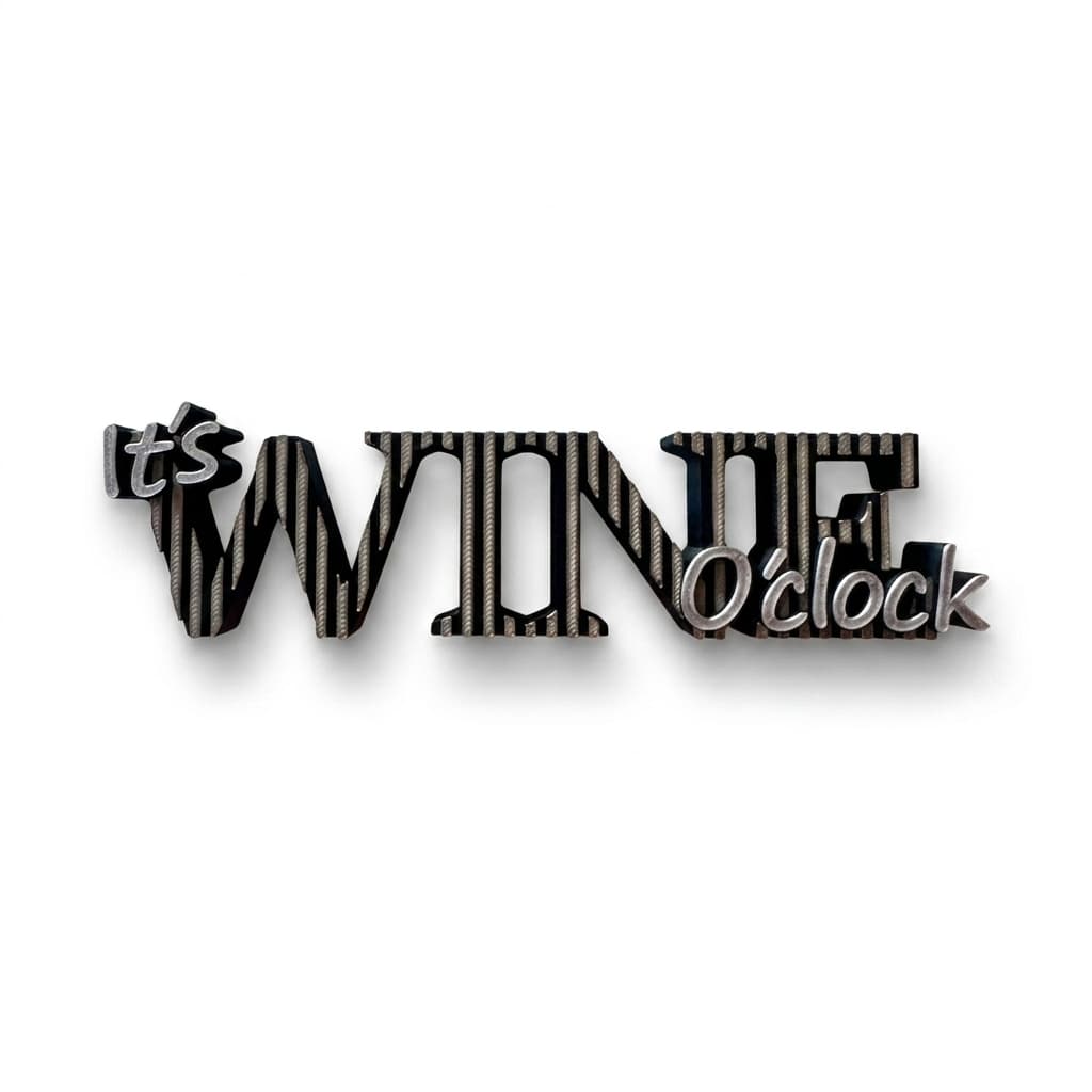 Quote - It’s wine o’clock