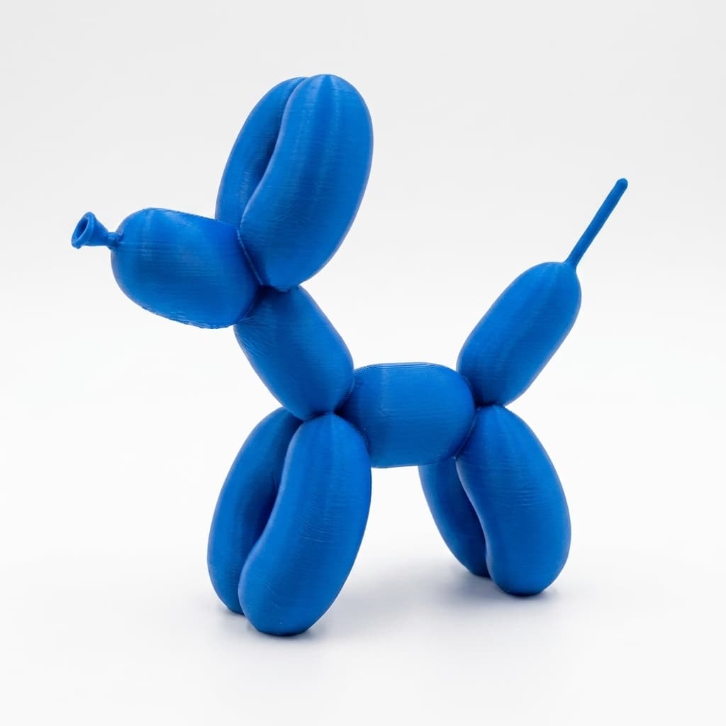 Ballonhondje Klein blauw