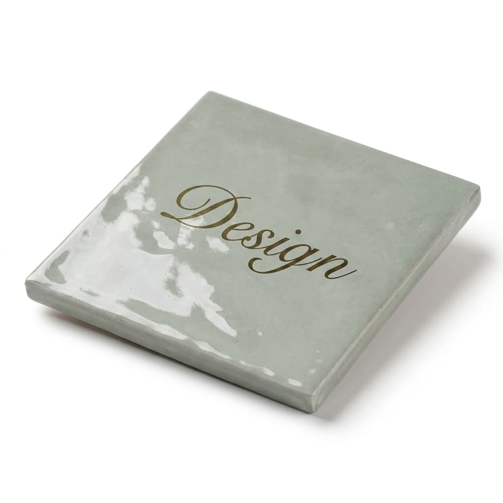 Tegeltje - Pastelmint - Personaliseerbaar