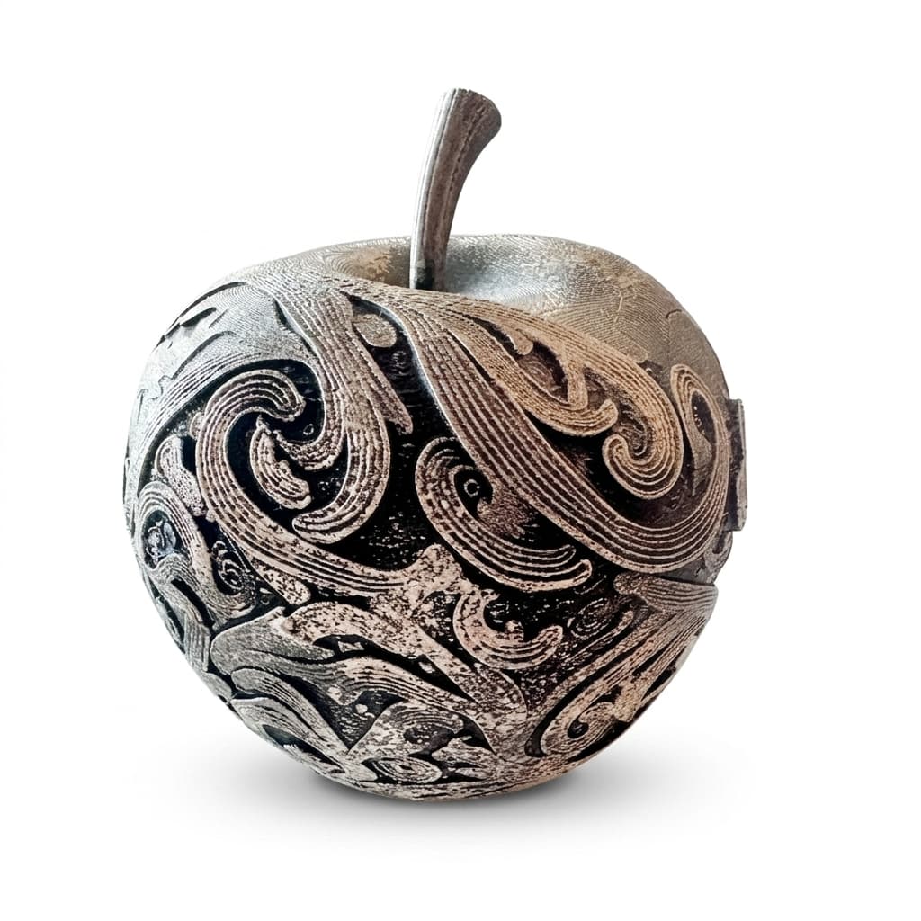 Beeldje Appel Handgeschilderd