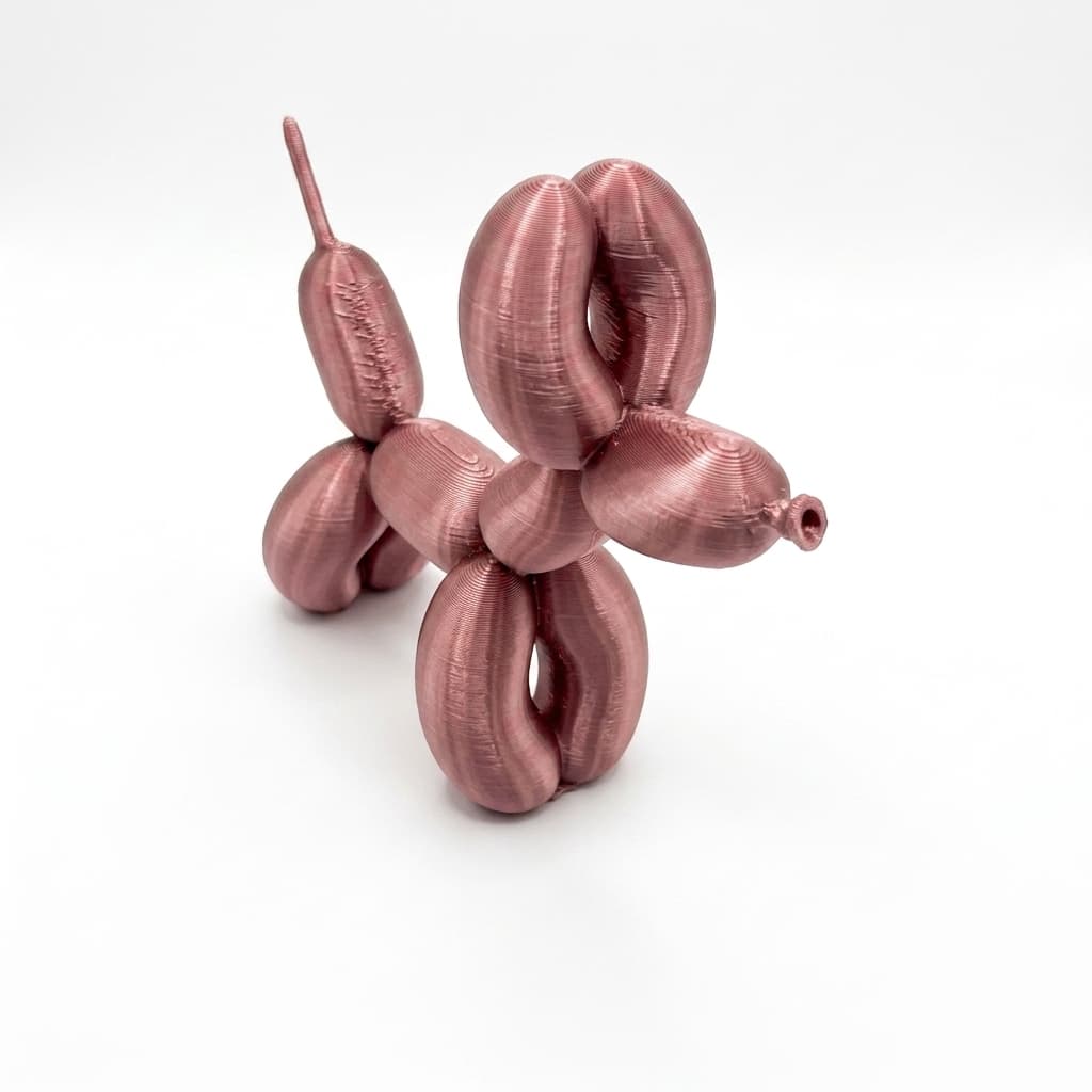 Ballonhondje Klein rosé